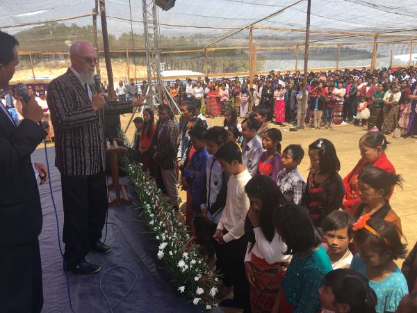Rev Roger King in Myanmar